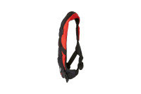 Baltic Poseidon 165N automatisch reddingsvest met harnas zwart-rood